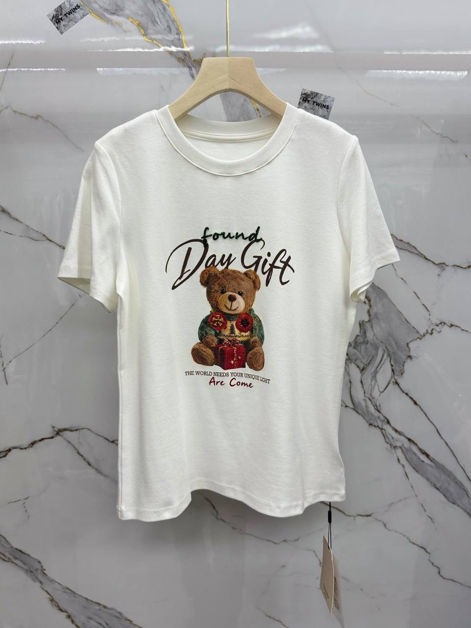 футболка с мишками,футболка с тедди ральф лорен,футболки женские с принтом,футболка с принтом,футболки женская