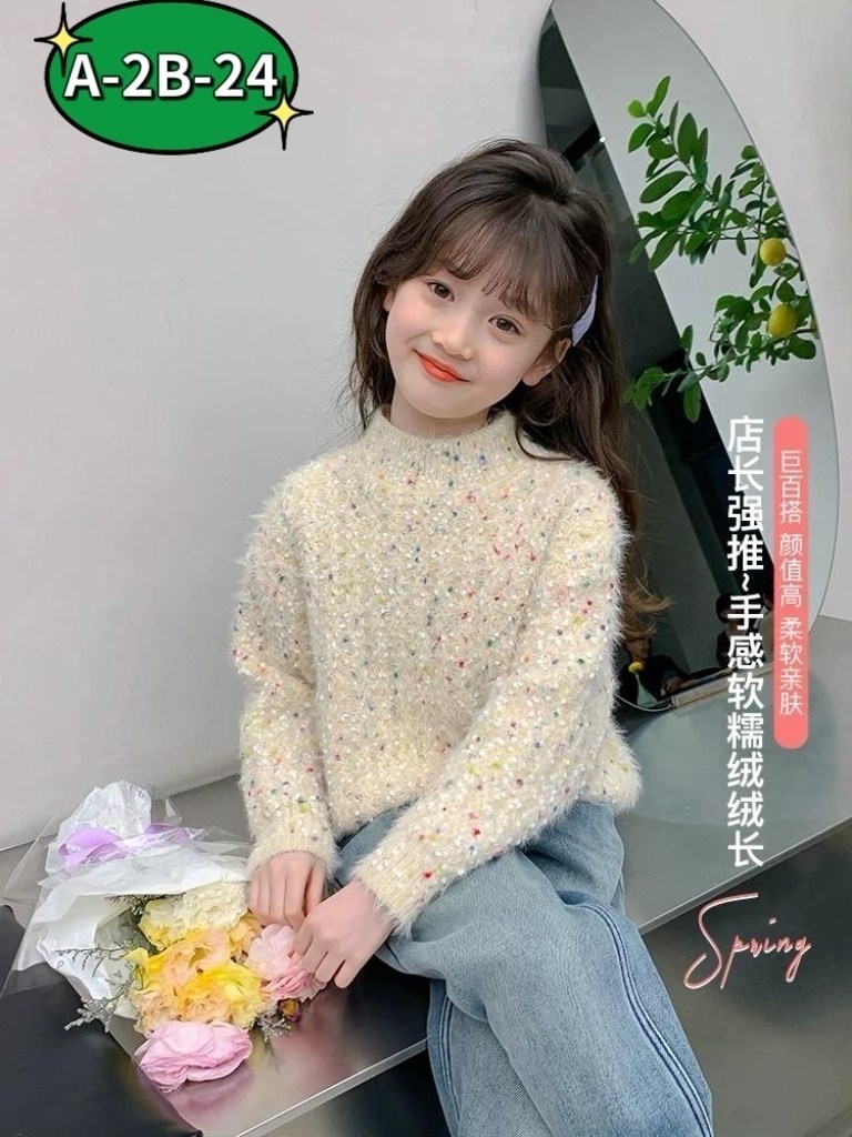 джинсы для девочки,джинсы широкие,широкие джинсы для девочек,джемпер для девочек,джемпер детский