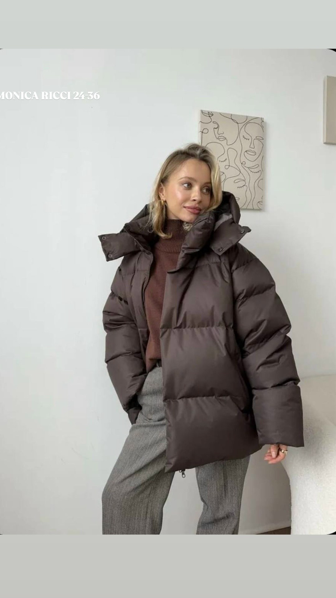 объемный пуховик,пуховик,куртка оверсайз,пуховик женский,куртка женская