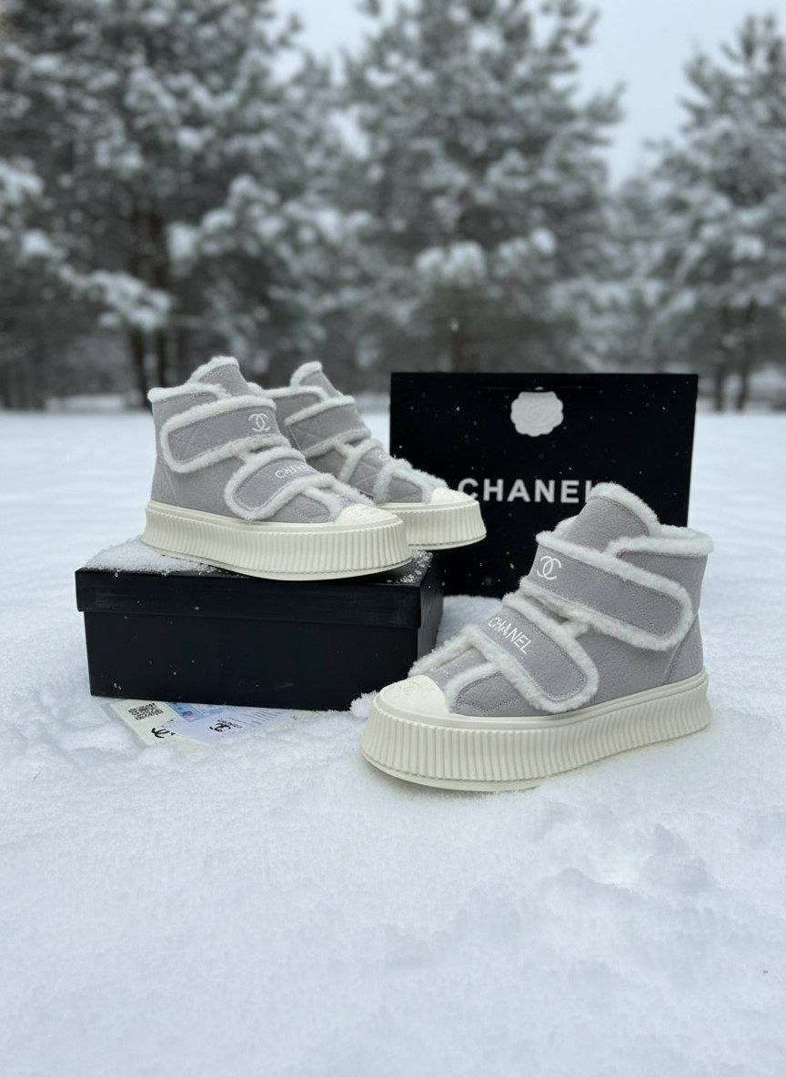 ,высокие теплые кеды шанель, женская,кеды зимние женские,кеды шанель