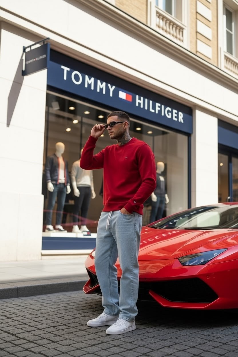 мужская мода,модные мужские луки,мужчина на ламборгини,стильные мужские образы,мужской уличный стиль