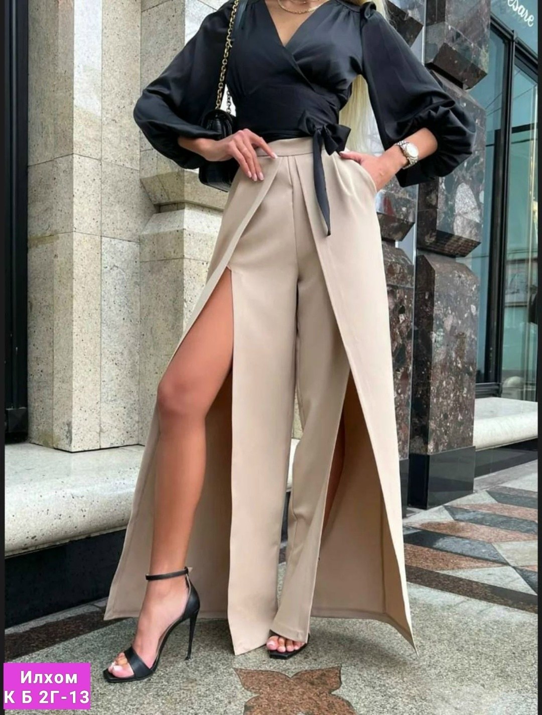стильная блузка,стильная блуза,женская блузка,брюки палаццо экокожа,костюм брючный летний двойка льняной malende