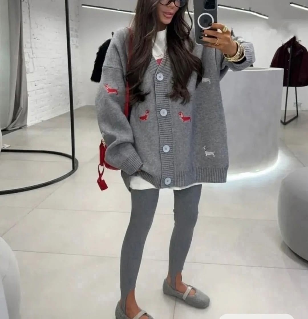 кардиган оверсайз с трендовой вышивкой,кардиган женский оверсайз с трендовой вышивкой,кардиган оверсайз тёплый,кардиган оверсайз с трендовой вышивкой розовый,женский вязаный кардиган