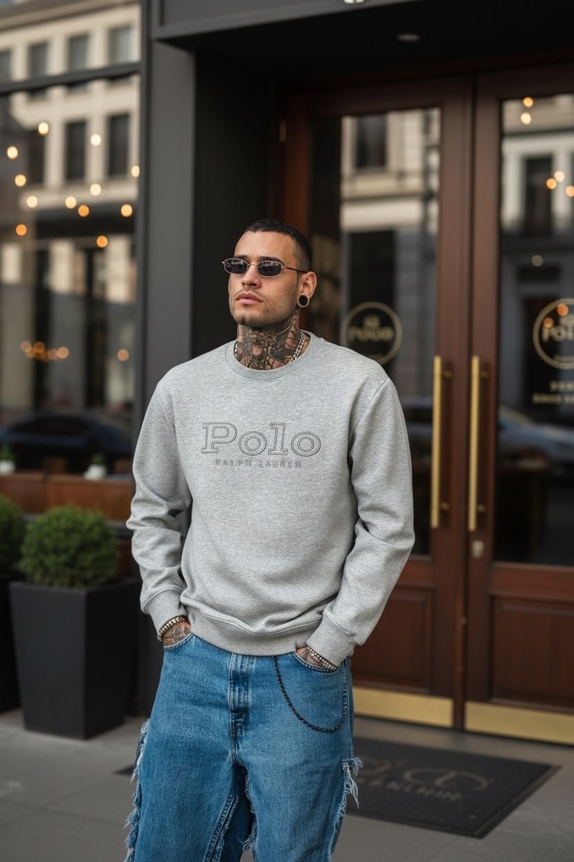 свитшот мужской marc o’polo серый s,свитшот polo ralph lauren мужской серый,мужской свитшот,marc o'polo свитшот с логотипом бренда,свитшот polo ralph lauren мужской серый арт. 11626188