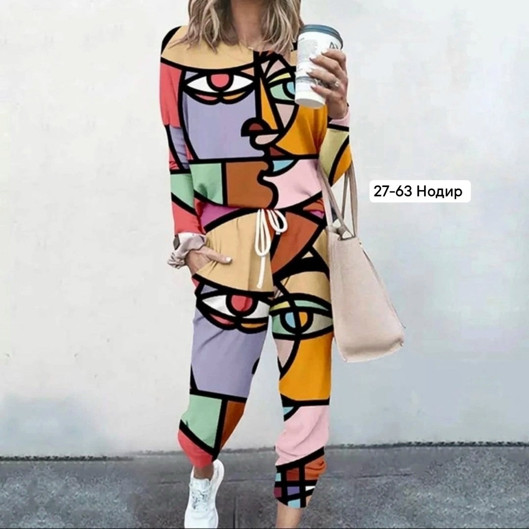 женские спортивные костюмы,костюм с принтом,женский спортивный костюм из двух предметов,спортивный костюм с принтом,спортивный костюм для женщин