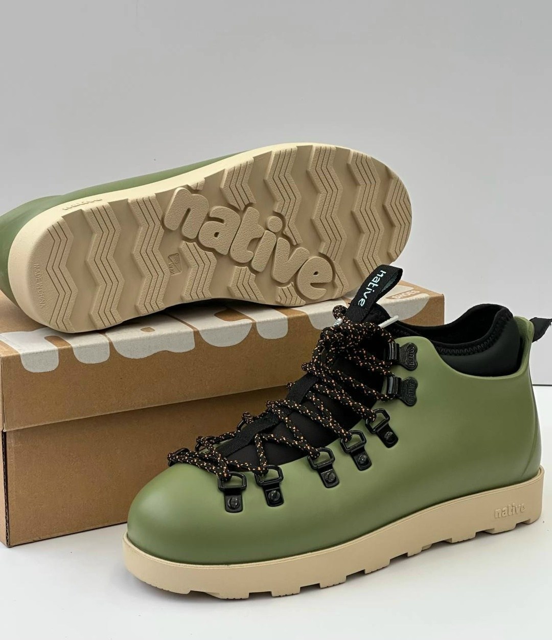 ботинки native fitzsimmons citylite,,ботинки native,мужские ботинки native,native