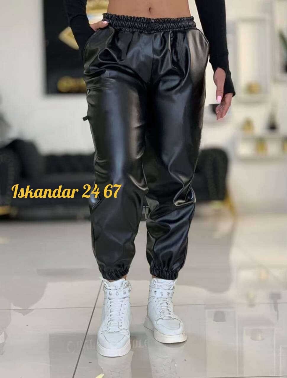 повседневные модные штаны из экокожи,кожаные штаны женские,женские брюки из экокожи,брюки женские кожаные,штаны