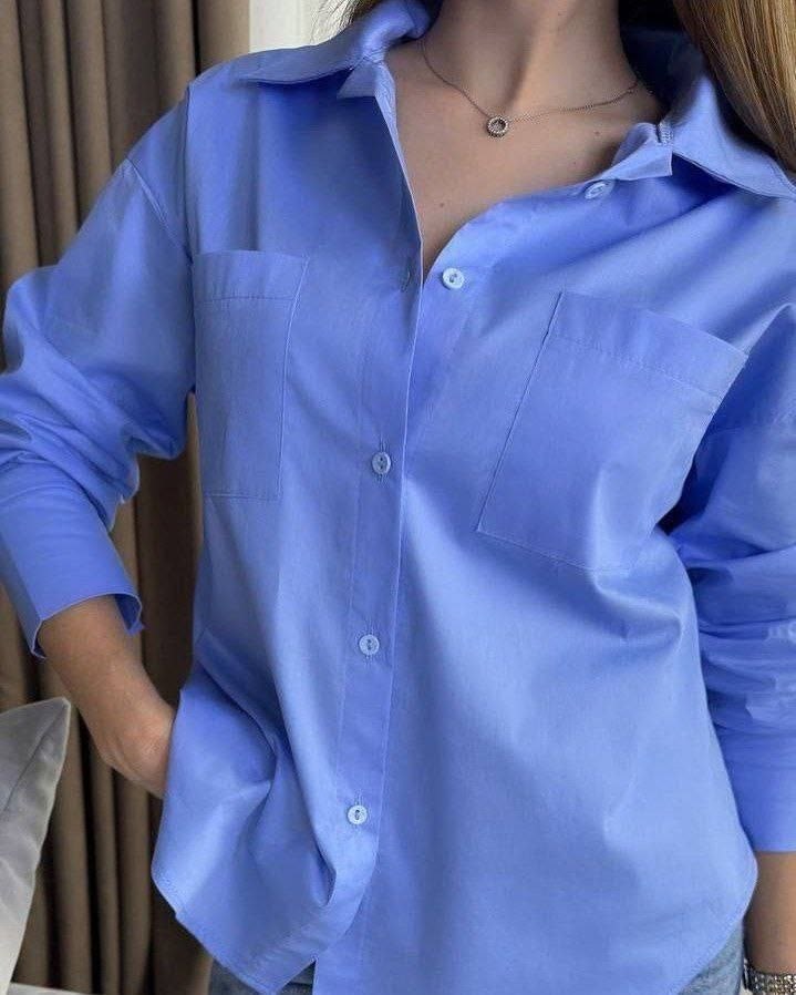голубая рубашка женская,женская рубашка,голубая рубашка,рубашка,рубашка оверсайз женская