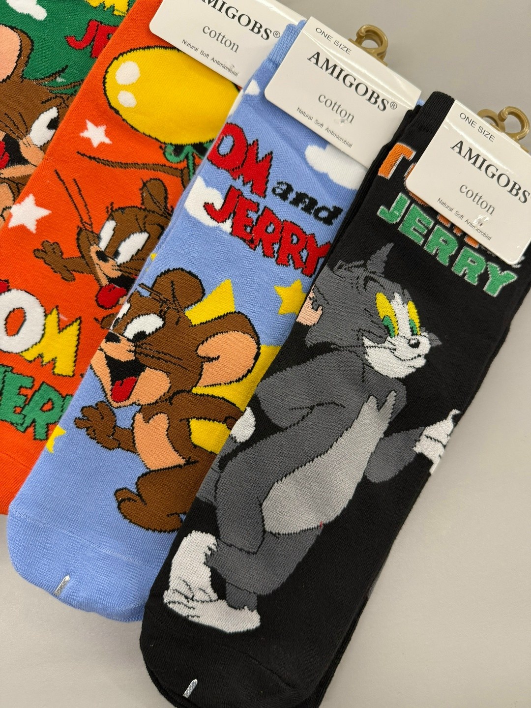 том и джерри носки,носки комплект,носки женские,носки amigobs,носки унисекс