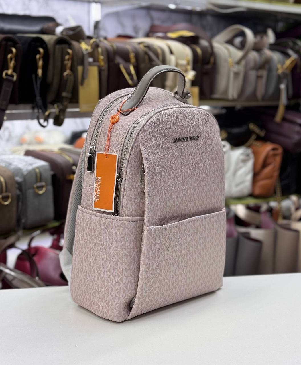 рюкзак michael kors,женский рюкзак michael kors,рюкзак женские,рюкзаки,коричневый женский рюкзак michael kors rhea мк