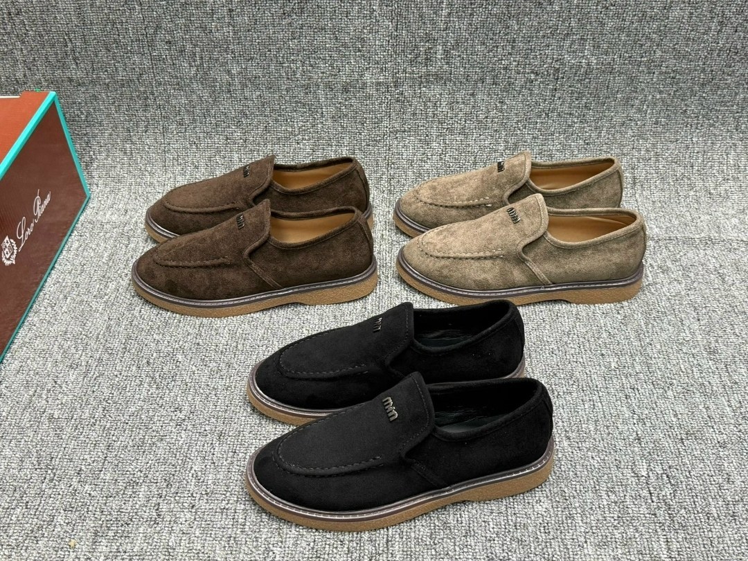 лоферы мужские loro piana,,лоферы loro piana,лоферы мужские замшевые лоро пиано a100005 black premium,лоферы мужские замшевые