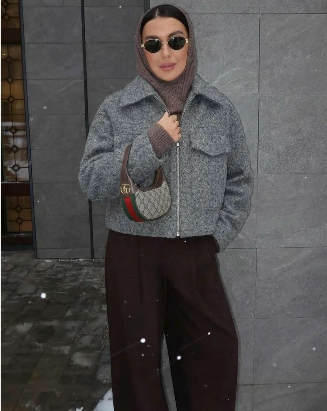 модный стиль,бомбер утепленный куртка оверсайз весна шерстяной deavia,куртка бомбер оверсайз aizashop,бомбер утепленный куртка оверсайз весна шерстяной deavia цвет серый,серый бомбер