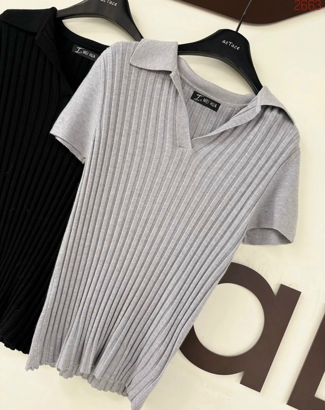 кофта поло,кофточка,женский трикотажный пуловер,одежда для женщин,женская серая трикотажная блузка с воротником-поло olalook