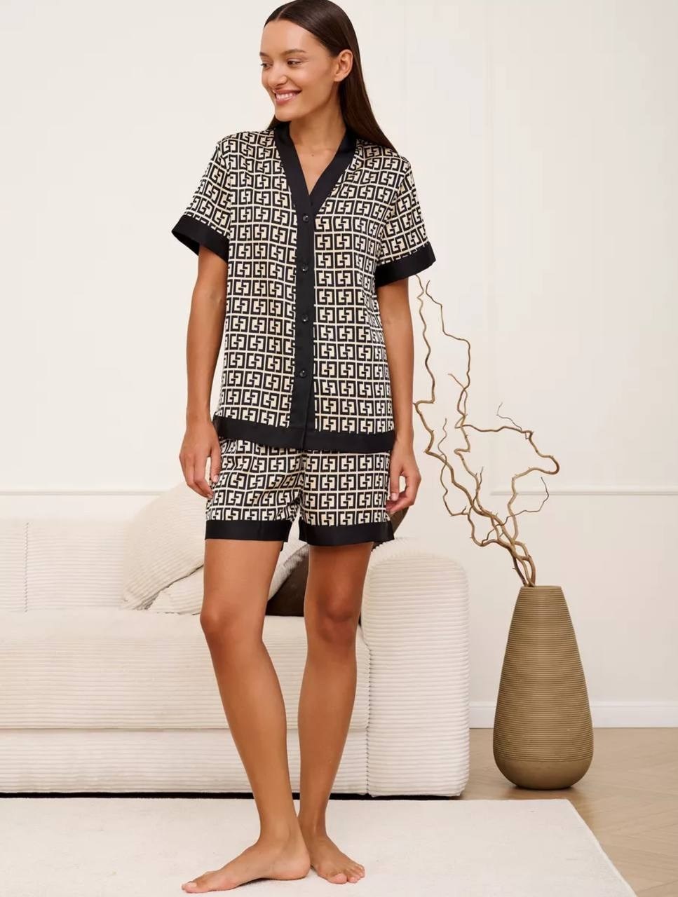 пижама женская,стильная пижама,мисс анжелика рубашка женская пижама,пижама домашний костюм,комплект пижама