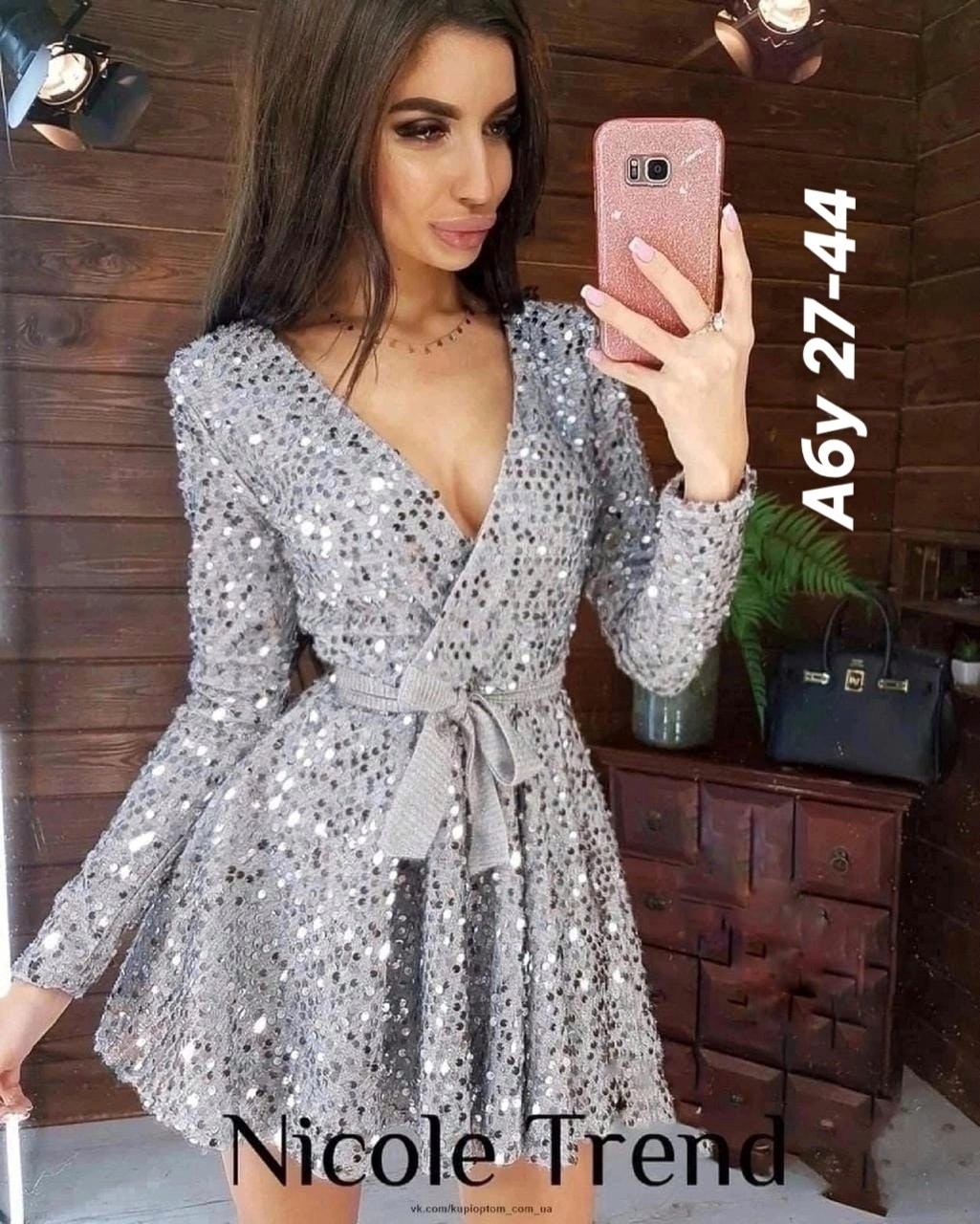 серебристое платье с пайетками,платье вечернее с пайетками,платье с пайетками,платье женское с пайетками,платье с блестками