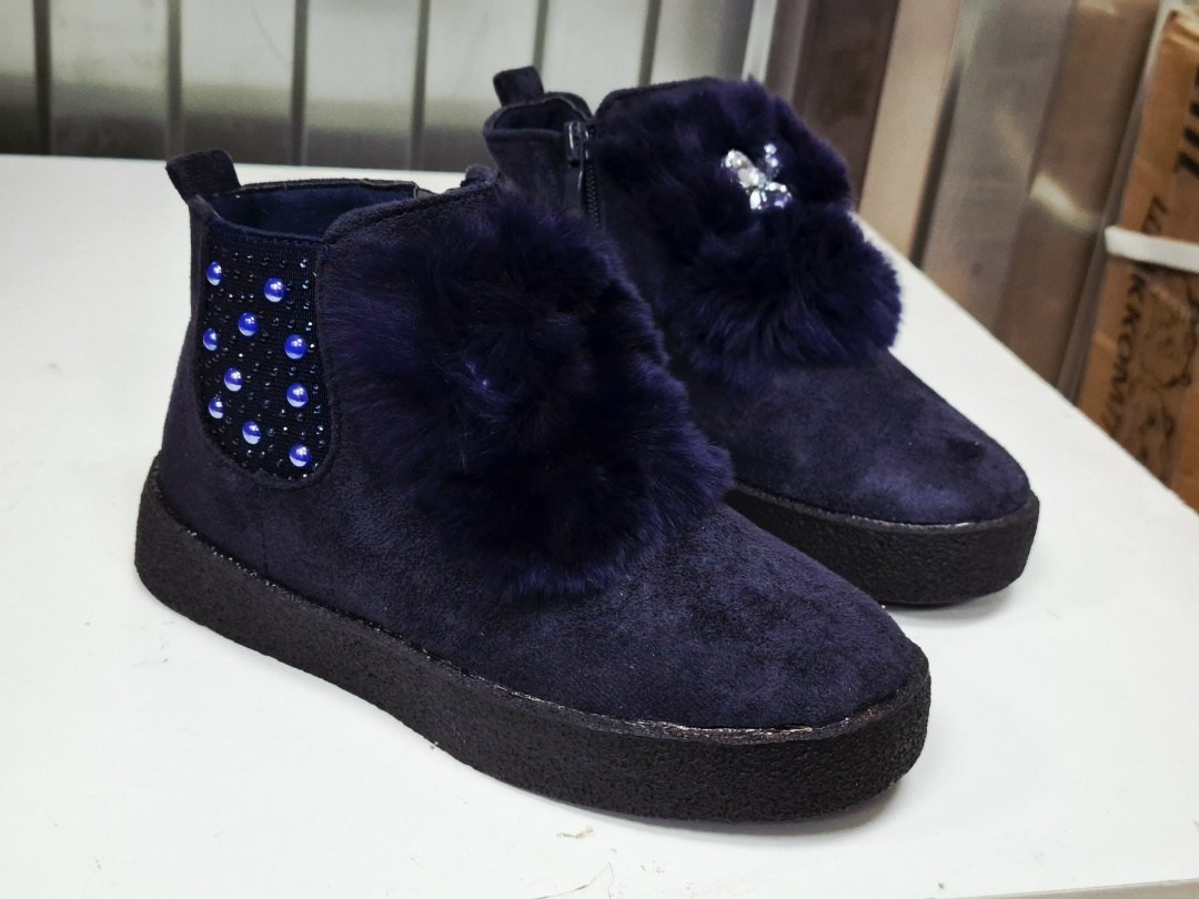 ,валеши женские,ботинки женские зимние замшевые на натуральном мехе,зимняя ,женская