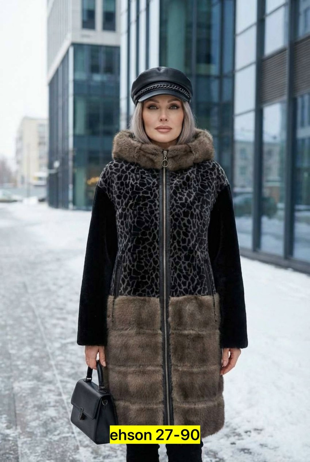 шуба из мутона,шуба натуральная из овчины мутон,комбинированная шуба,дубленка женская,пальто комбинированное с мехом