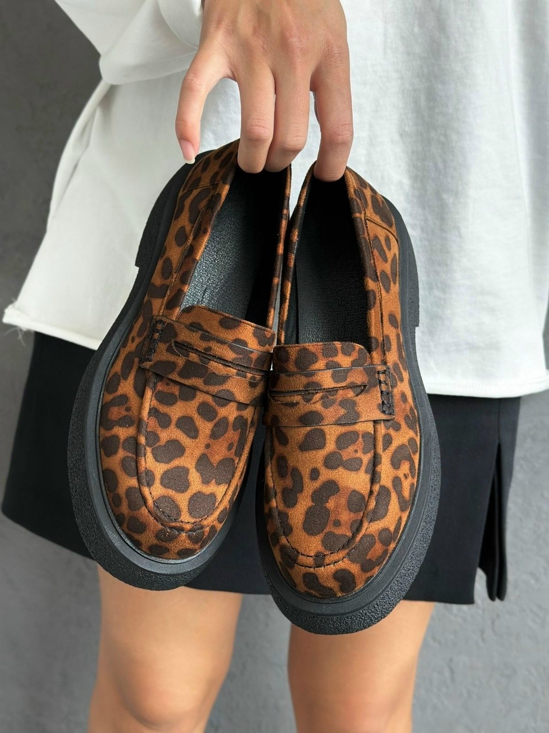 ,леопардовые лоферы,лоферы женские,лоферы женские коричневые,лоферы женские натуральная кожа