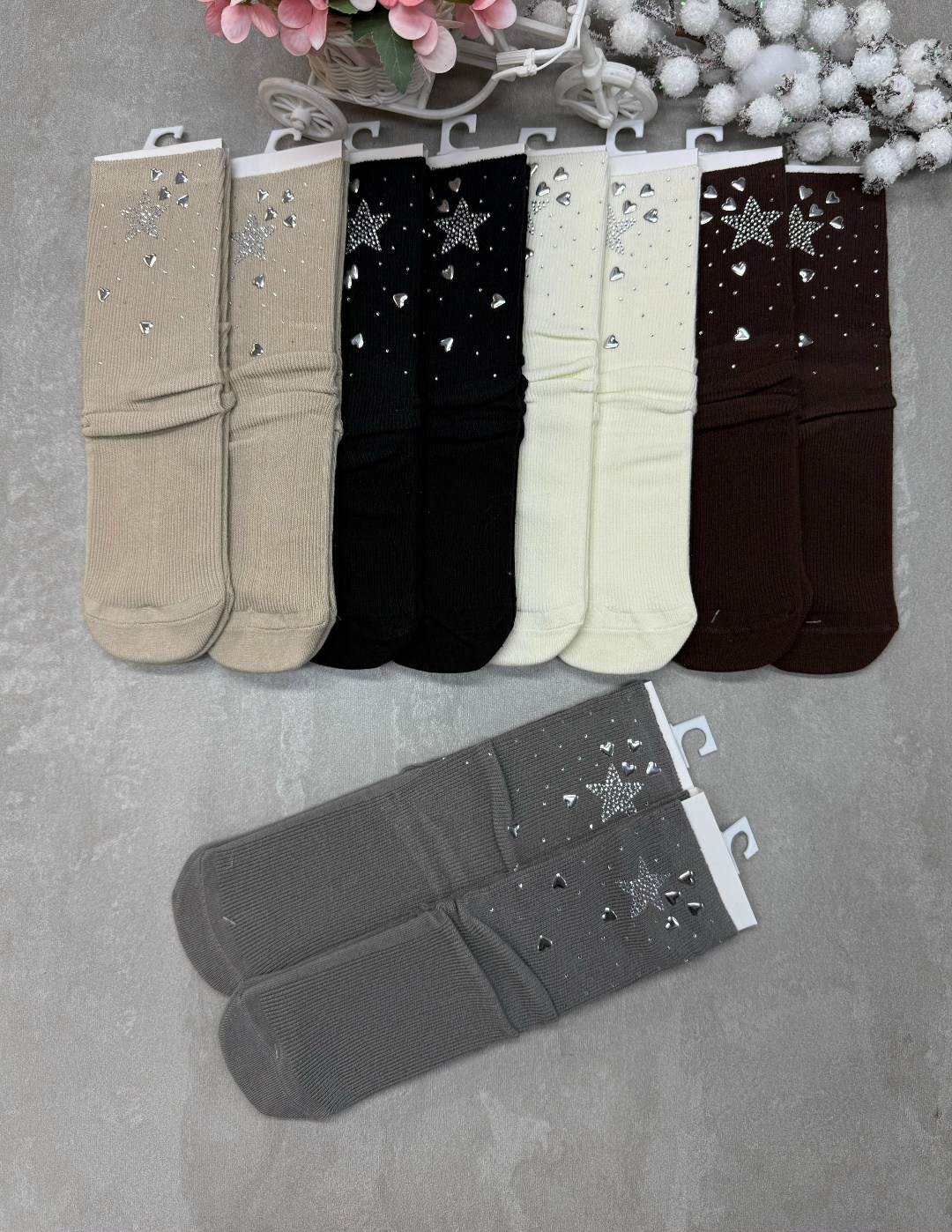 носки со стразами,женские носки,носки короткие со стразами,носки женские стразы,носки женские со стразами 2 пары бакуля 324563202
