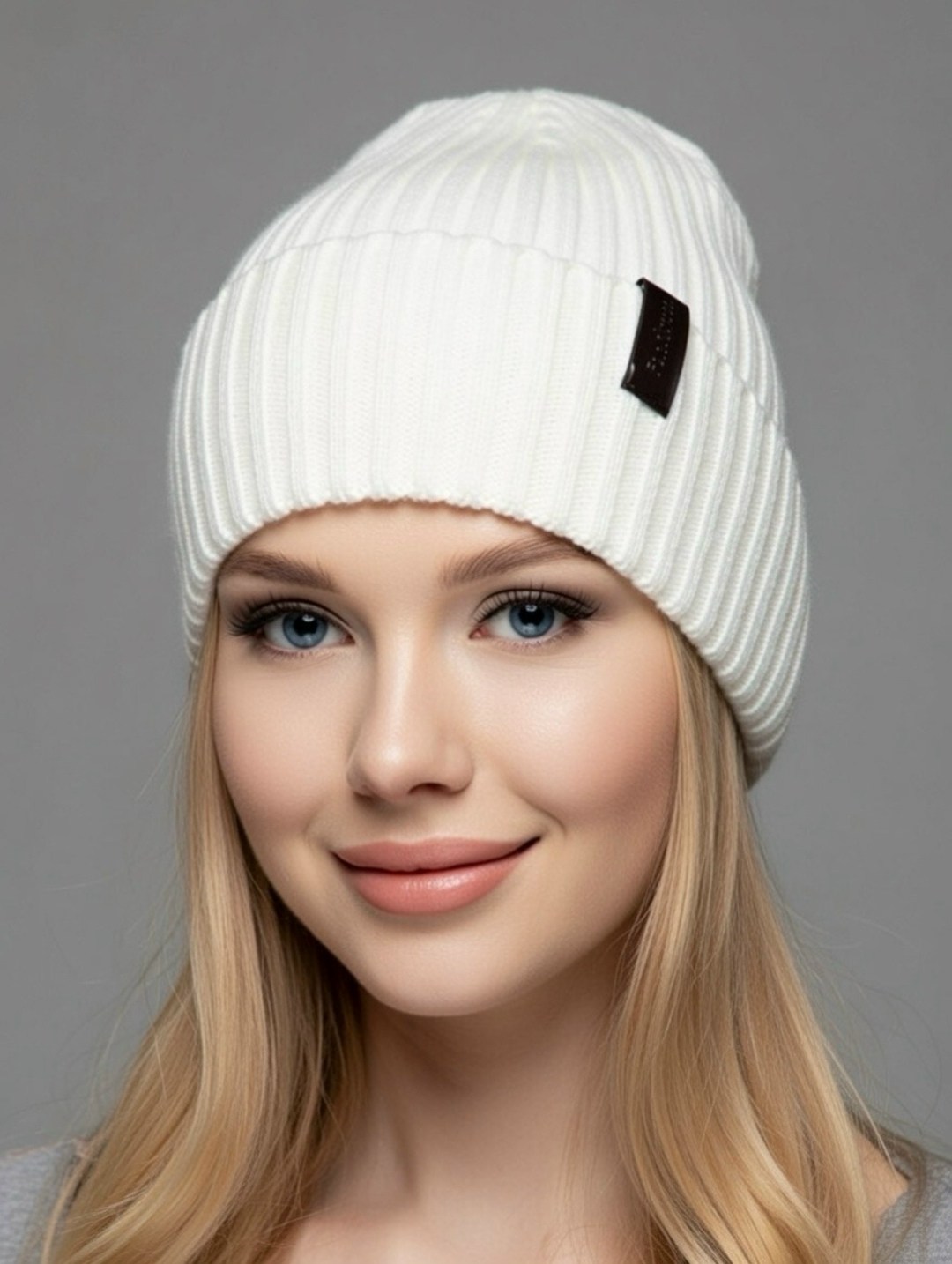 шапка женская вязаная dika knit,шапка женская бини,шапка женская,шапка бини,женская вязаная шапка