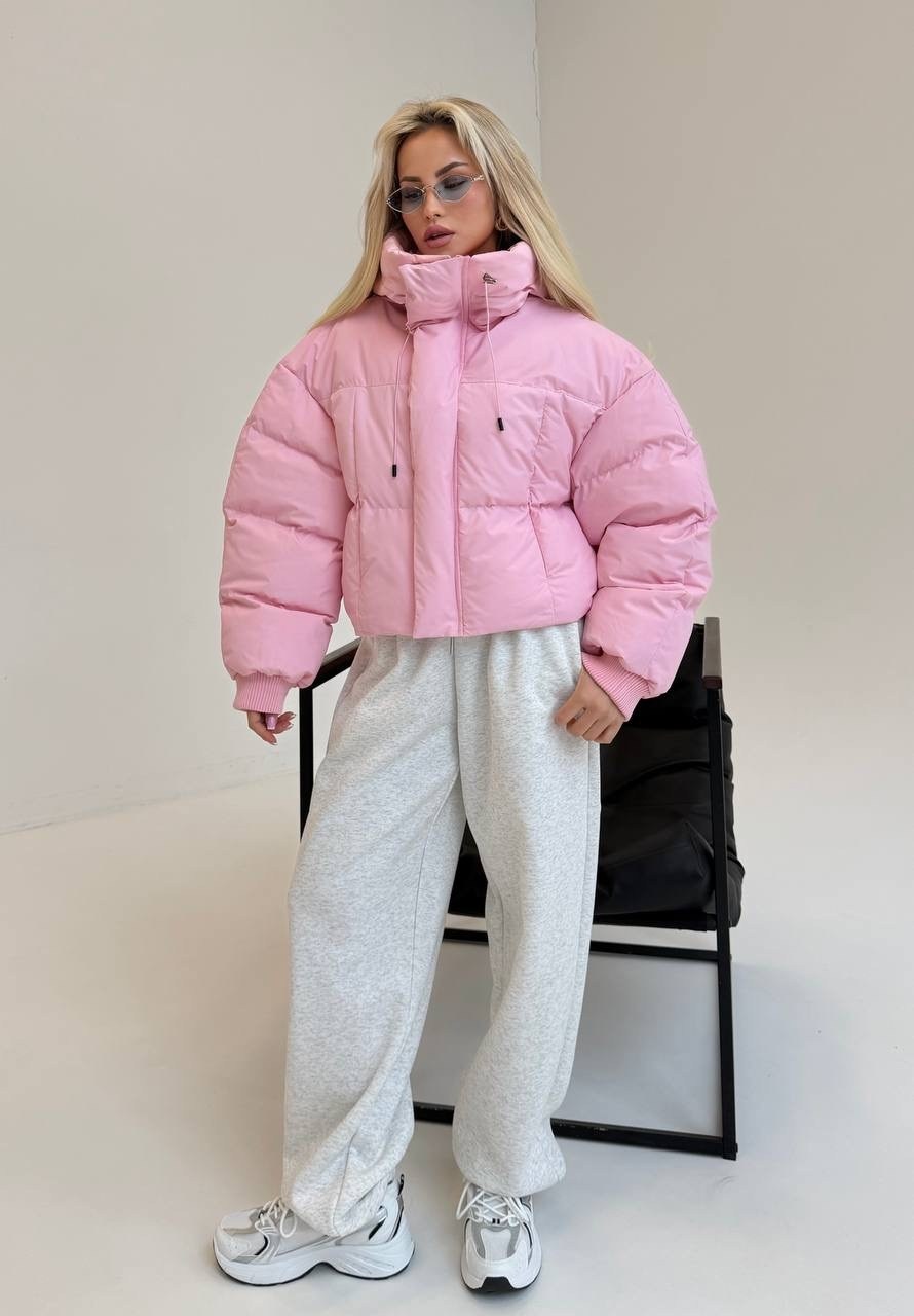 куртка оверсайз,розовая куртка,демисезонная куртка,куртка женская,теплая куртка