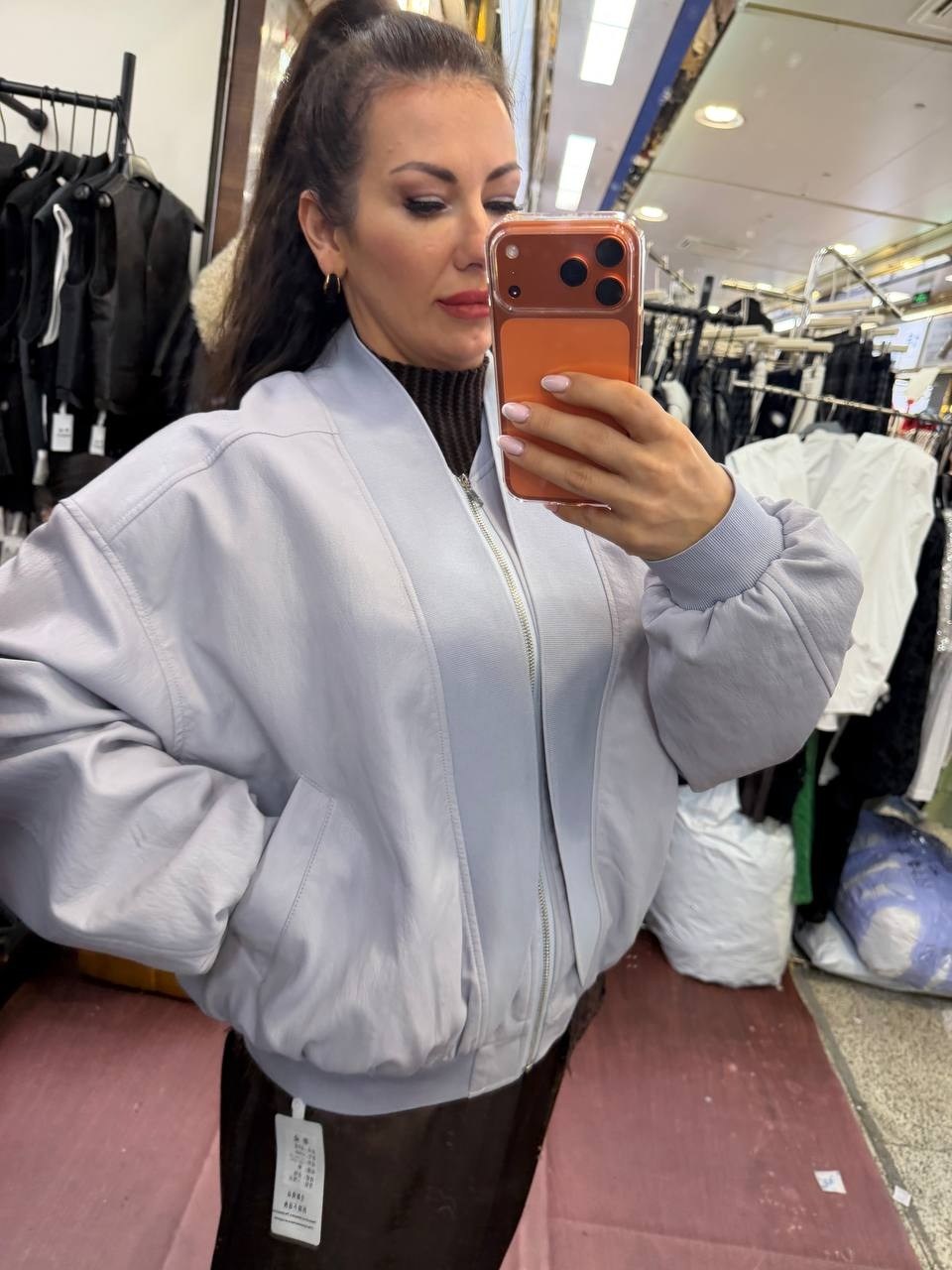 куртка бомбер женская,куртка оверсайз,куртка-бомбер,куртка женская,серый бомбер оверсайз женский