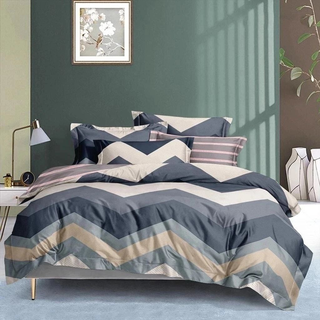 комплект постельного белья mency,комплект постельного белья,комплект постельного белья mency cатин евро,комплект постельного белья mency "зигзаг" евро,комплект постельного белья mency house евро