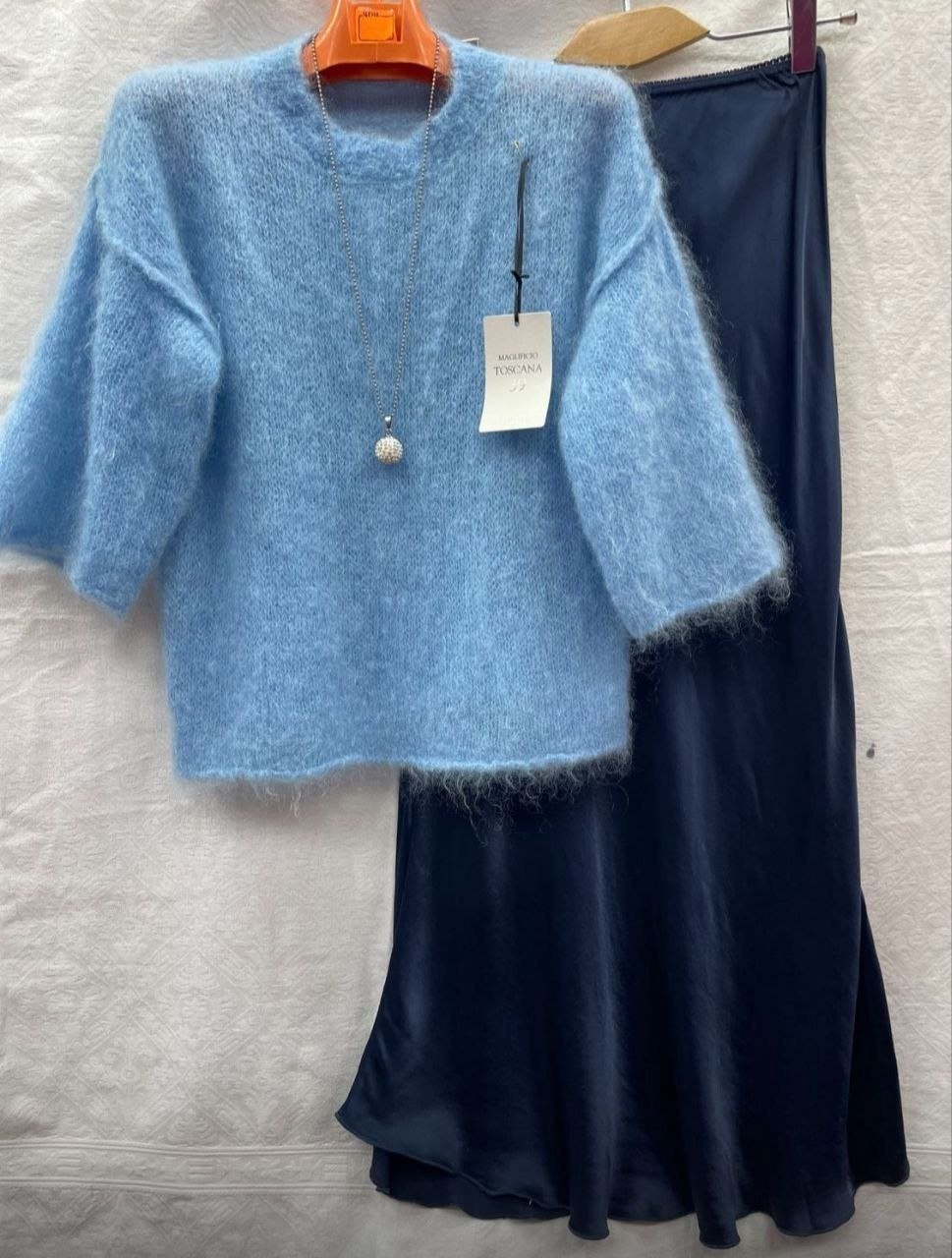 свитер паутинка из мохера оверсайз,мохеровый свитер оверсайз,синий свитер из мохера,свитер из ангоры,мохеровый джемпер