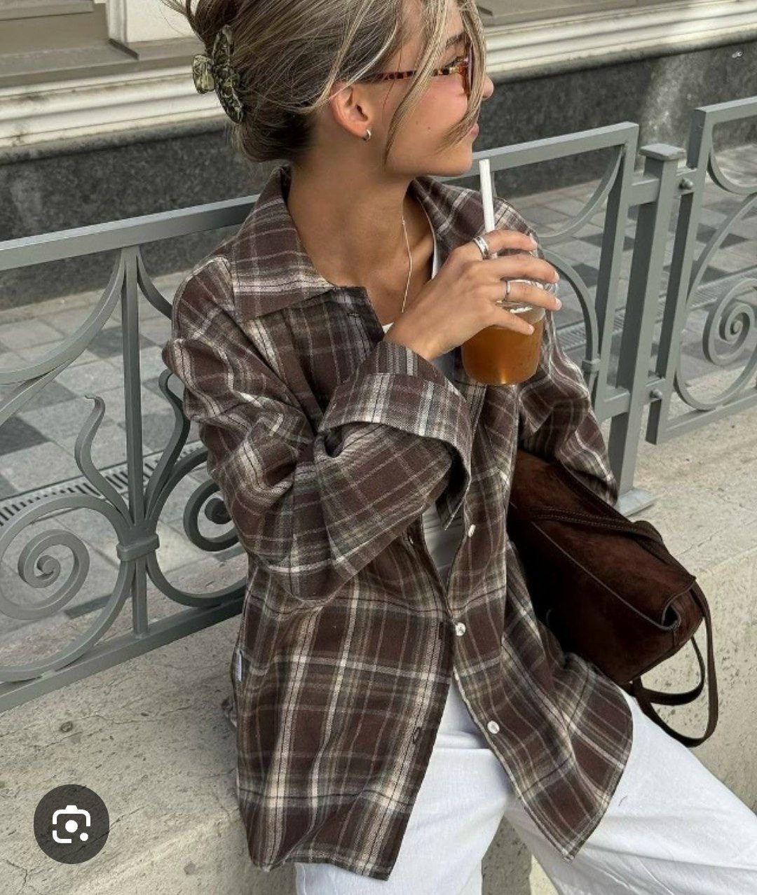 клетчатая рубашка женская,рубашка в клетку оверсайз,женская рубашка в клетку,рубашка в клетку,рубашка розовая в клетку оверсайз