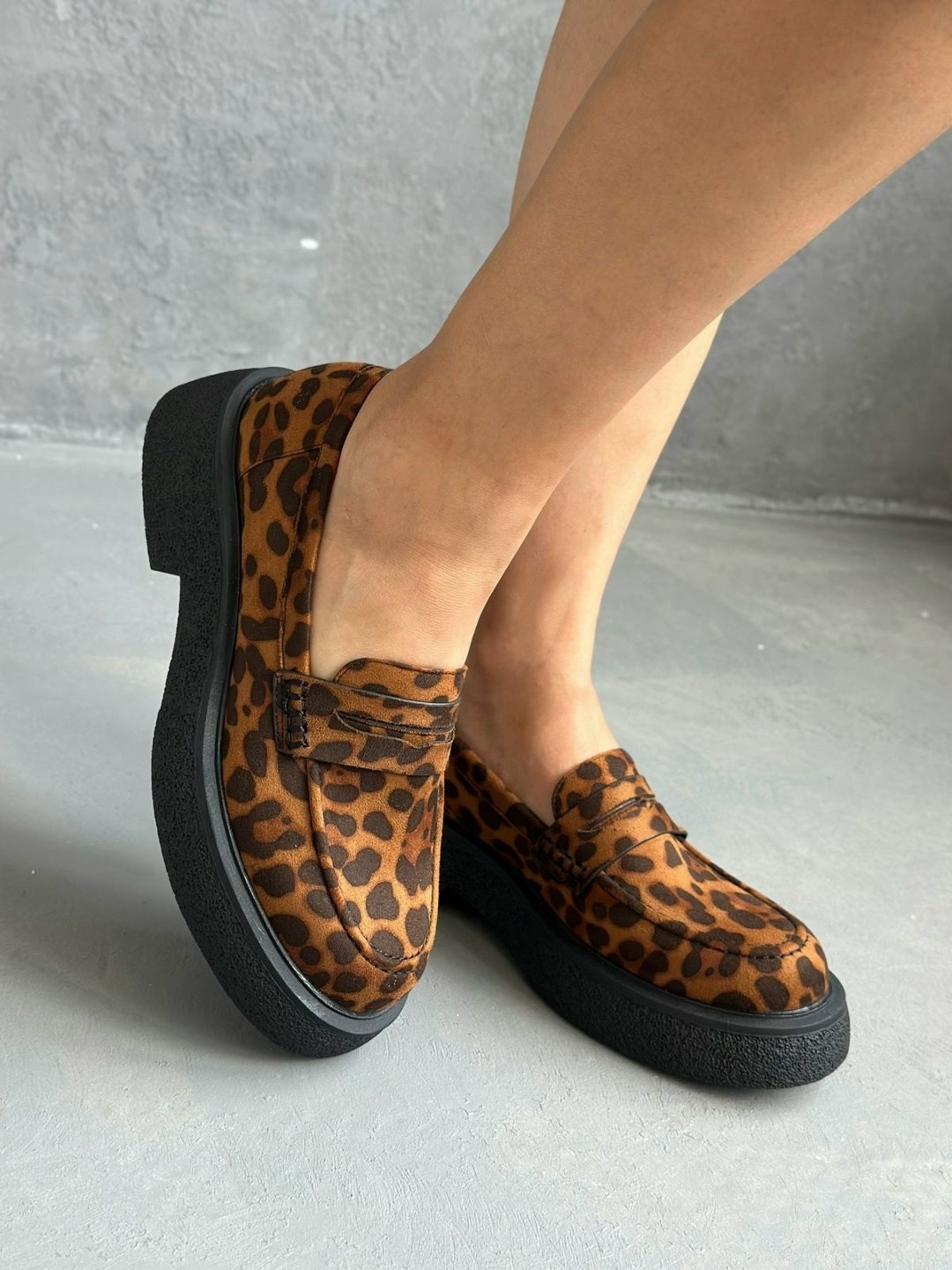 ,леопардовые лоферы,лоферы женские,лоферы женские коричневые,лоферы женские натуральная кожа