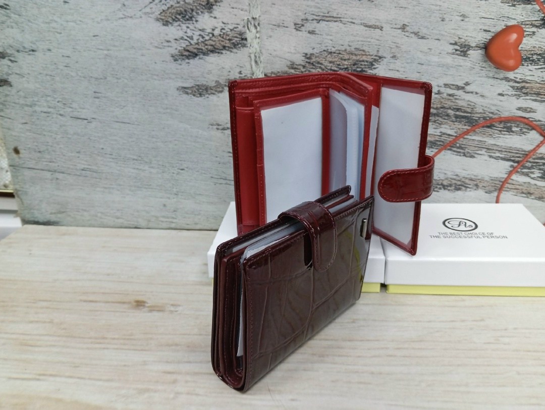 кожаная визитница,женская кожаная визитница sergio valentini св,кошелек женский,визитница,визитница из натуральной кожи