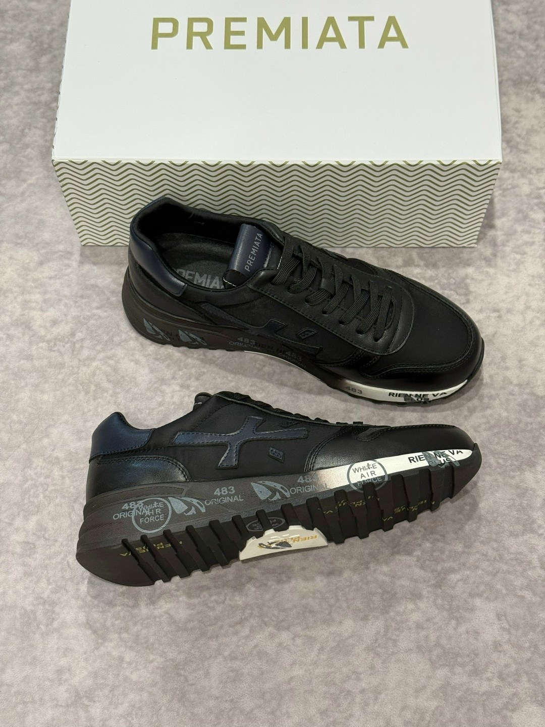 мужские кроссовки premiata,кроссовки премиата мик,кожаные кроссовки mick premiata,premiata кроссовки,
