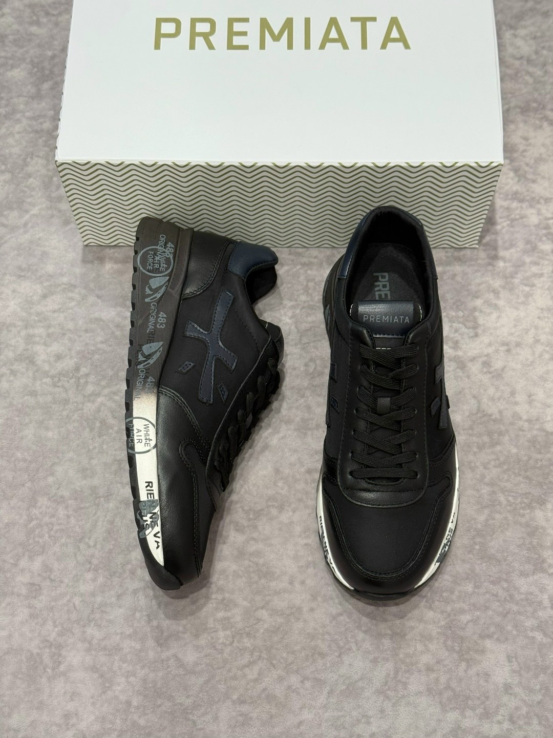 мужские кроссовки premiata,кроссовки премиата мик,кожаные кроссовки mick premiata,premiata кроссовки,