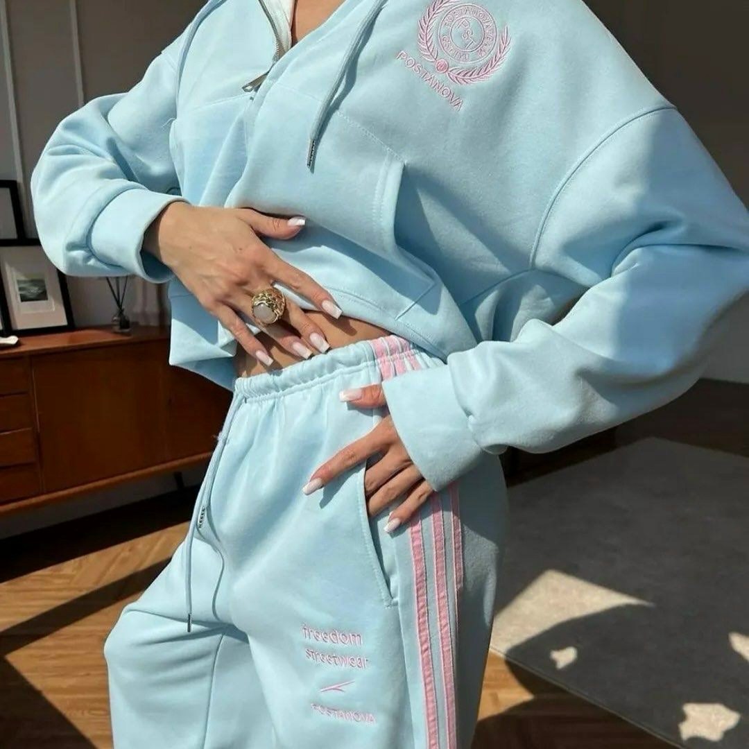 спортивные костюмы,спортивные костюмы женские,спортивные костюмы ,костюм женские спортивные костюмы,костюм спортивный со штанами палаццо и зип худи micca 362777071