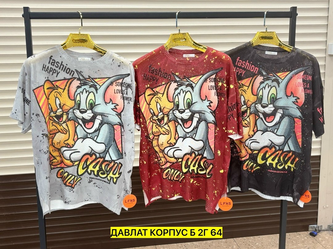 футболки с принтом,женская футболка,женская кофта,мужские футболки с принтом том и джерри,футболки и майки