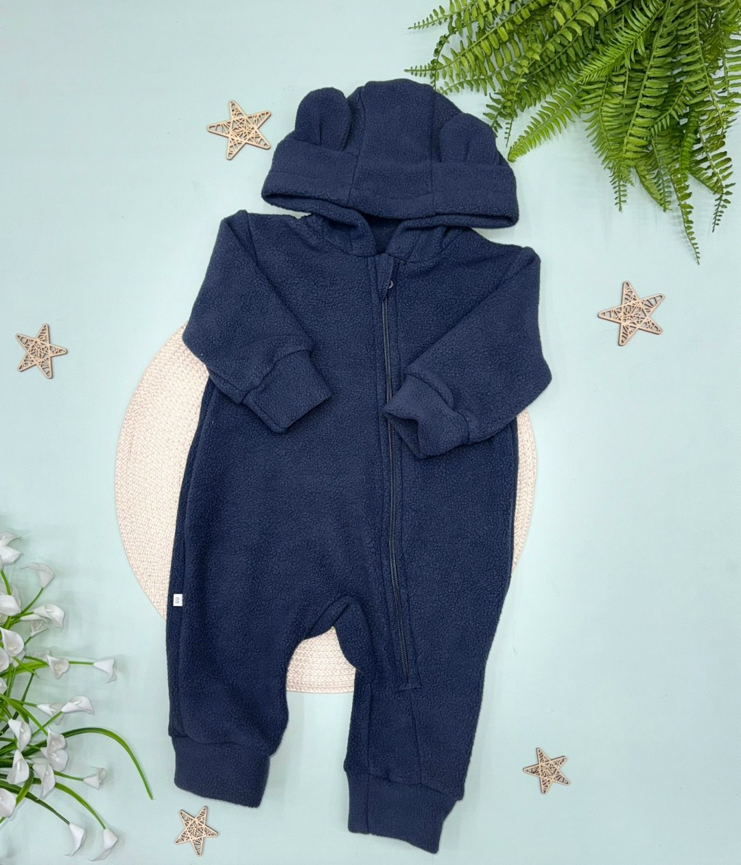 комбинезон с капюшоном для новорожденных,комбинезон на флисе,комбинезон для новорожденного,комбинезон утепленный,комбинезон утепленный для малыша