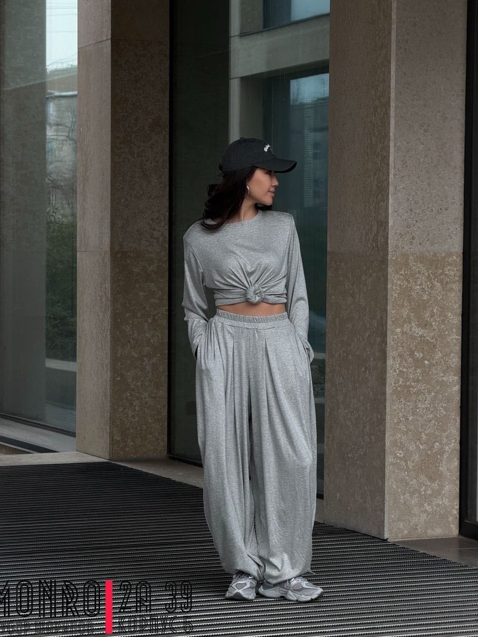 блузка летучая мышь sahera rahmani,трикотажные костюмы,повседневный костюм,трикотажный костюм женский,широкие брюки