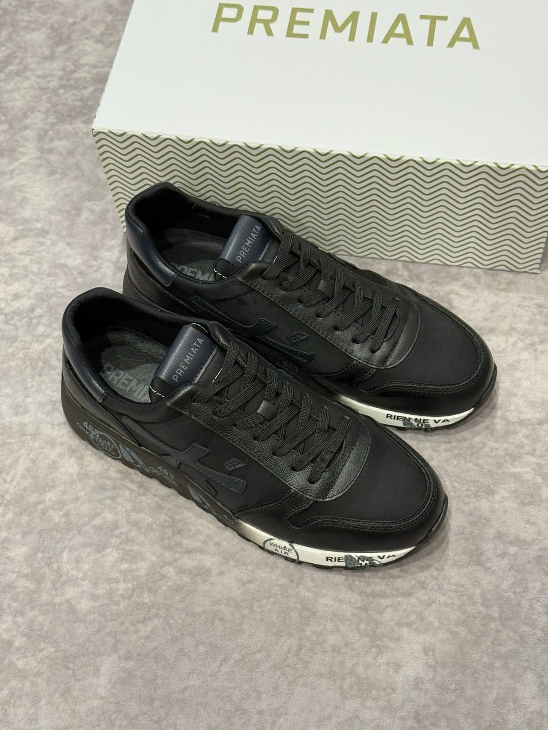 мужские кроссовки premiata,кроссовки премиата мик,кожаные кроссовки mick premiata,premiata кроссовки,