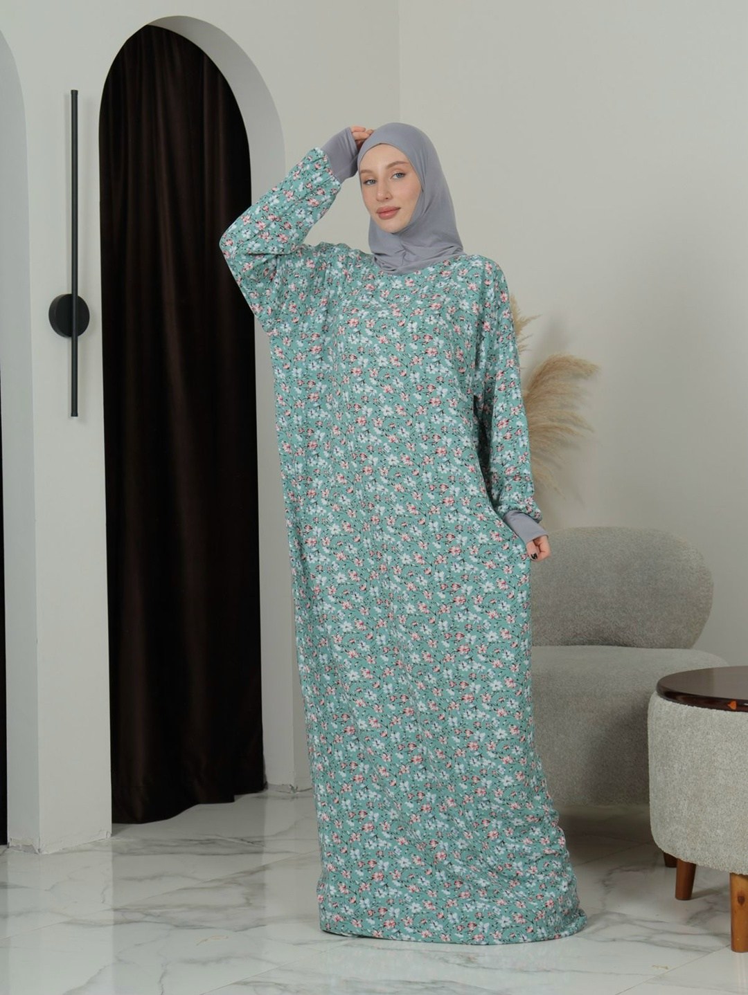 мусульманская платья,платье для намаза,мусульманская одежда,платье женское мусульманское,платье для намаза штапель