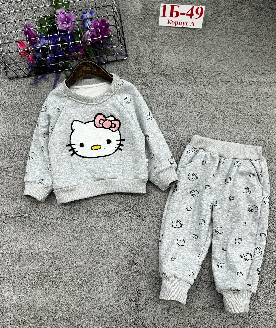 пижама для девочек,одежда для девочек,kid hello kitty pullover sweatshirt carter's,детские костюмы, для девочек