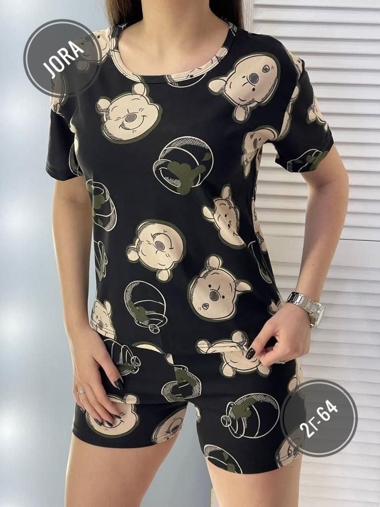 пижама с багз банни женская,пижама женская,пижама багз банни розовая tim's choice,пижама женская костюм,пижама розовый