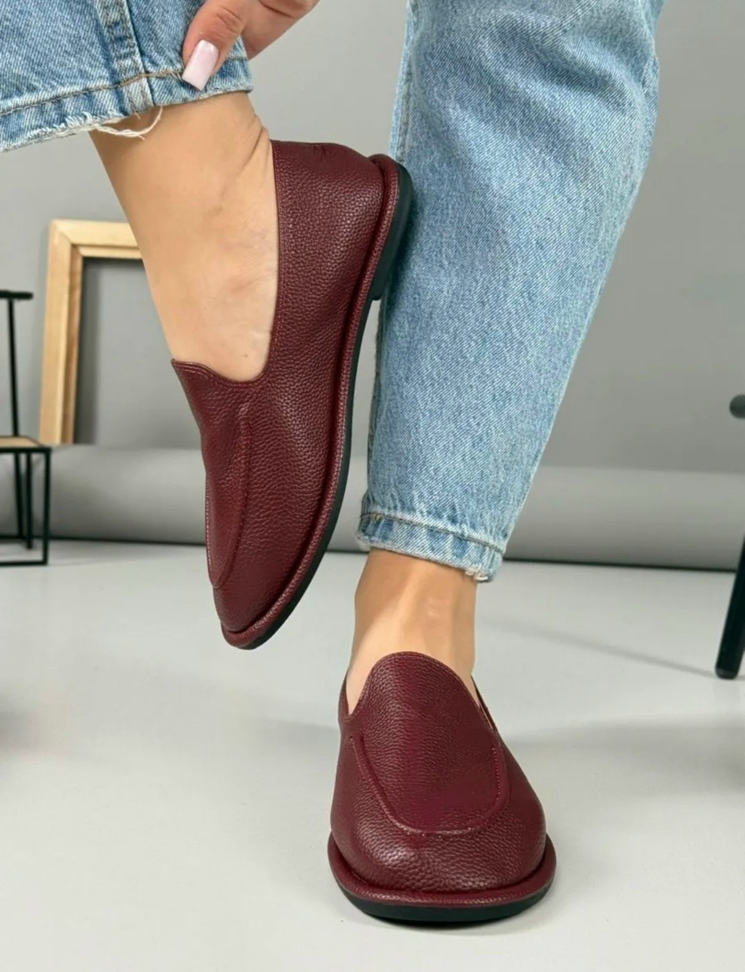 ,женская ,женские лоферы,обуви,бордовые лоферы