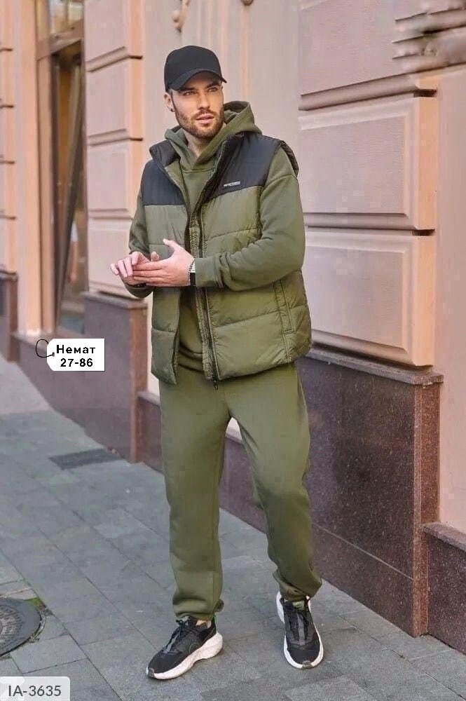 спортивный костюм тройка с жилеткой,спортивный костюм мужской с жилеткой,теплый спортивный костюм с жилеткой мужской,мужской теплый спортивный костюм на флисе с жилетом,спортивный костюм с жилеткой те