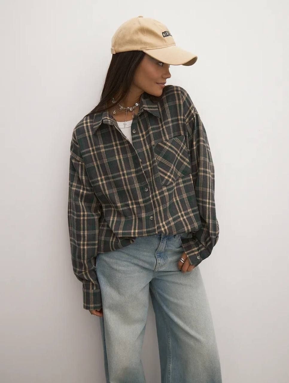 рубашка женская в клетку теплая оверсайз,рубашка женская в клетку теплая оверсайз арт. 10620556,рубашка женская в клетку оверсайз арт. 10936484,рубашка осенняя в клетку оверсайз sivitskaya,рубашка в к