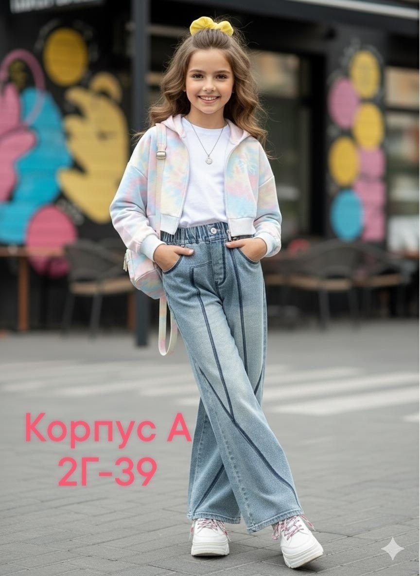 джинсы детский,широкие джинсы для девочек,джинсы для девочек,детские джинсы,брюки джинсы