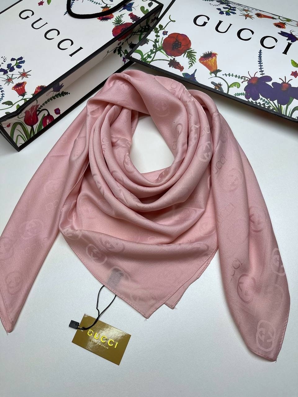 шелковый однотонный платок,платок гуччи оригинал,платок женский однотонный,шарф женский платок,платки шарф