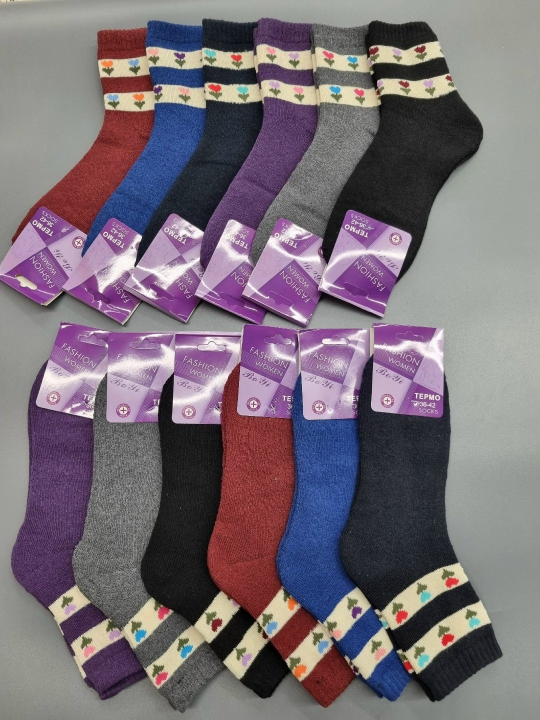 женские махровые носки,носки женские,носки женские тёплые,носки женские 12 пар,носки термо женские