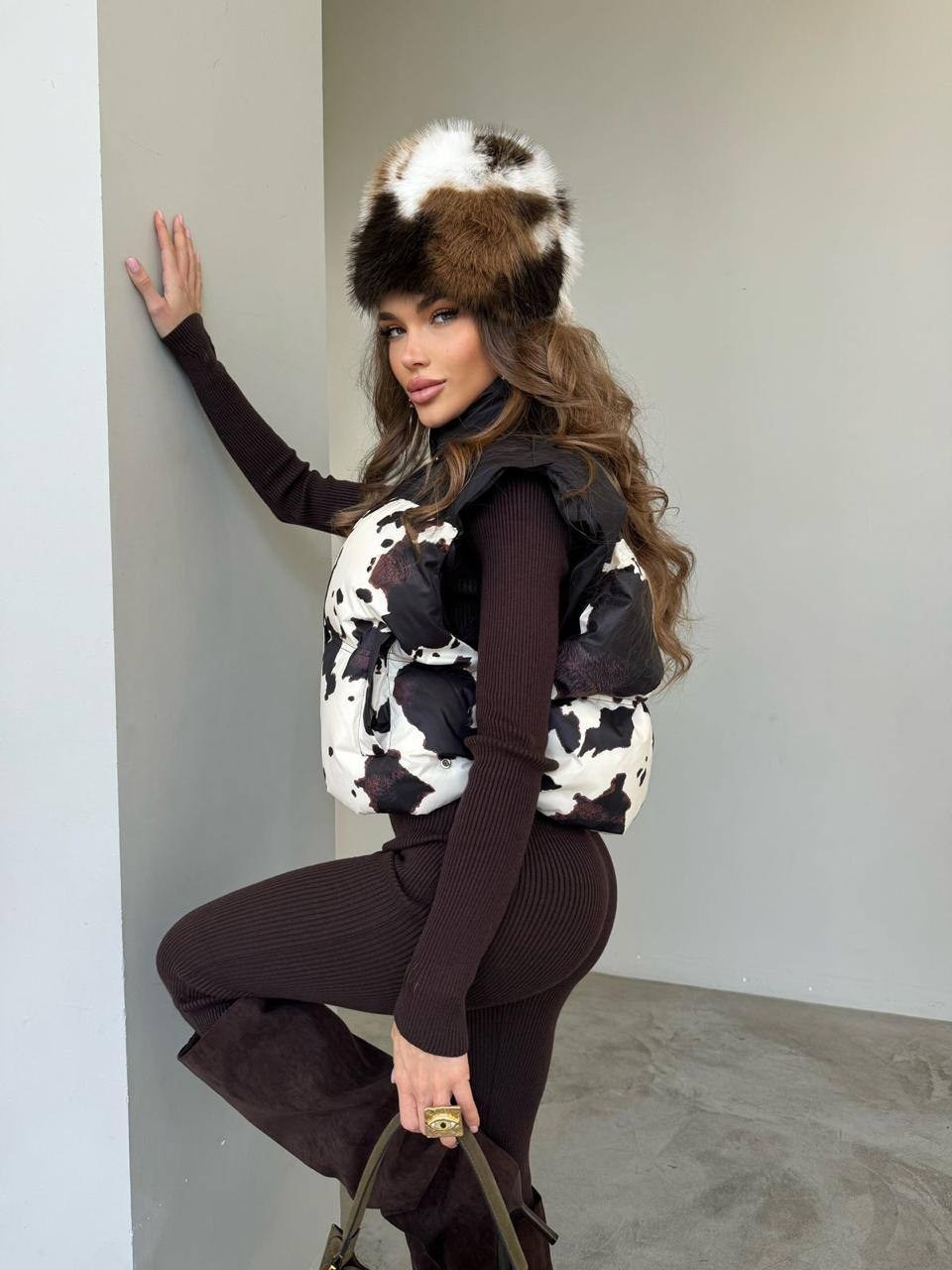 женская жилетка,жилетка,стильная жилетка,жилет женский утепленный,жилетка утепленная женская