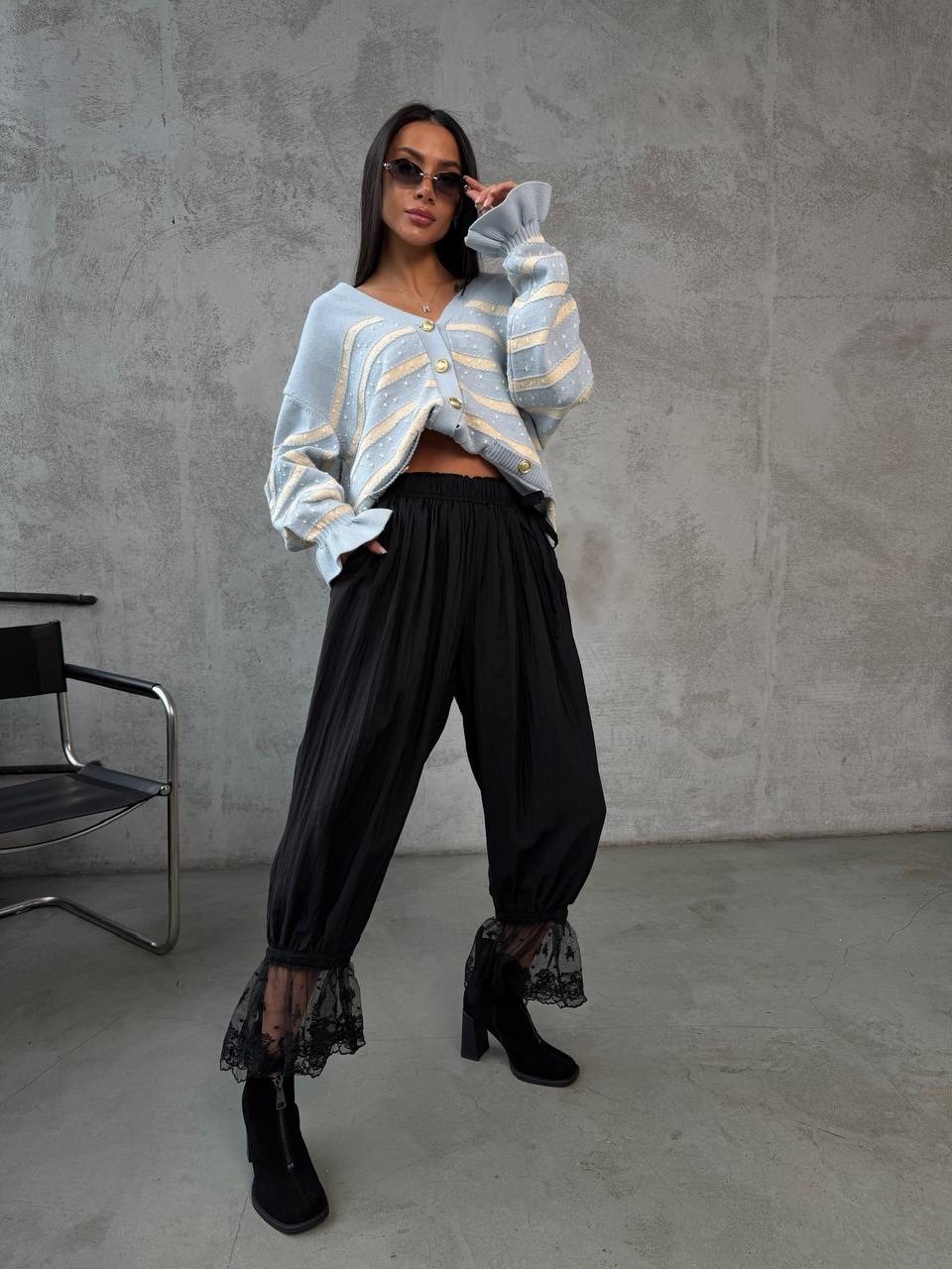 брюки палаццо женские летние,брюки женские летние,стильные брюки,стильные брюки карго,брюки с кружевом