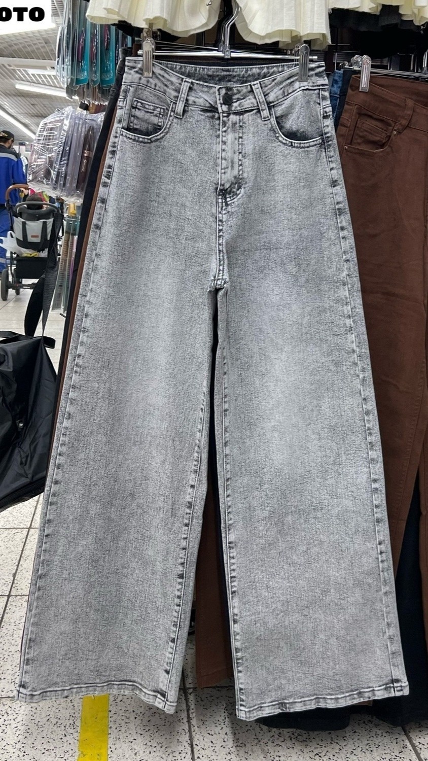 джинсы брюки,женские джинсы,джинсы серые палаццо летние тонкие vl jeans,женские джинсы прямые широкие хлопок 100%,джинсы баги широкие серые прямые палаццо